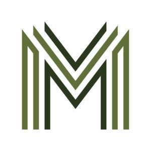 Modern Minimalist M Letter Logo Design