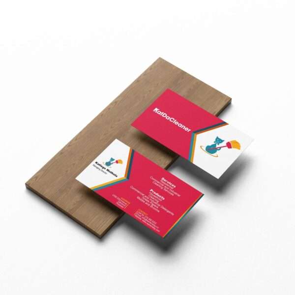 Download  Free Cleaning Business Card Design &Amp; Free Logo Template Psd File