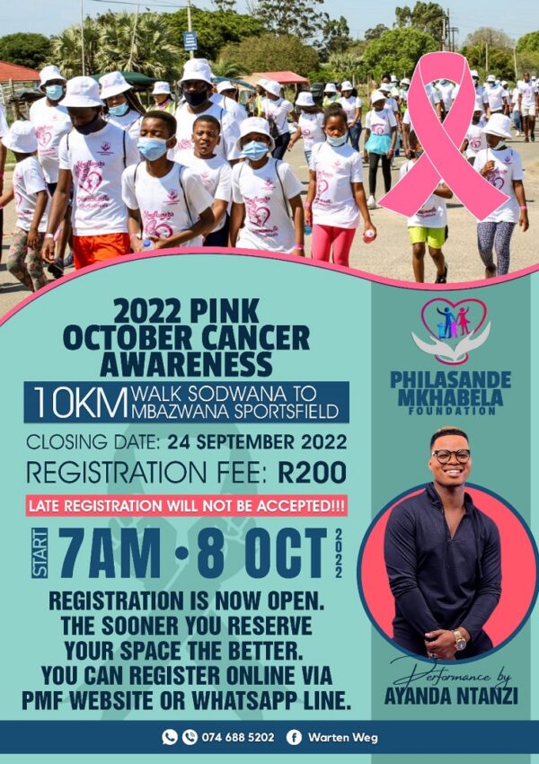 Cancer Awareness Flyer Design Template