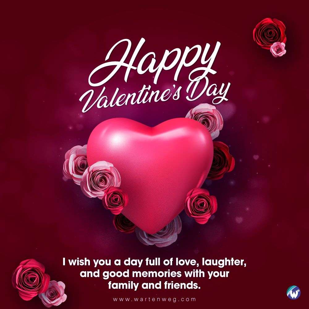 Template For Valentines Day Poster Design Download No 1