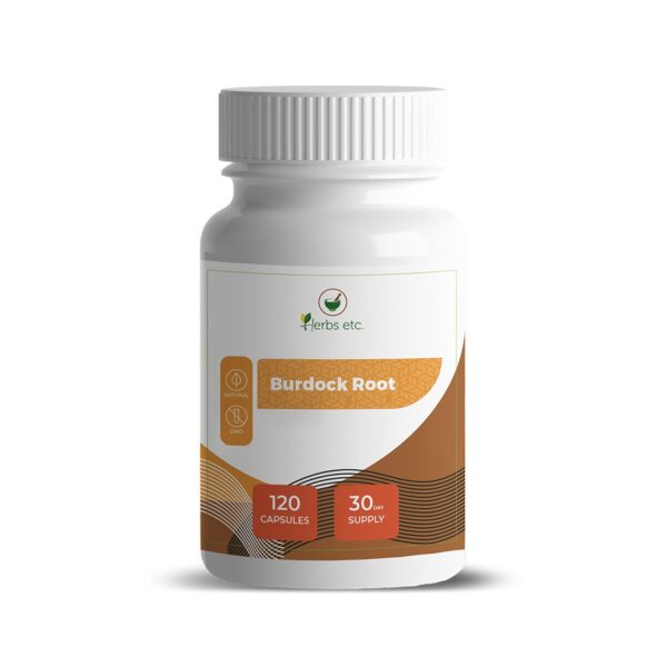 Supplement Product Design Template Burdock Root