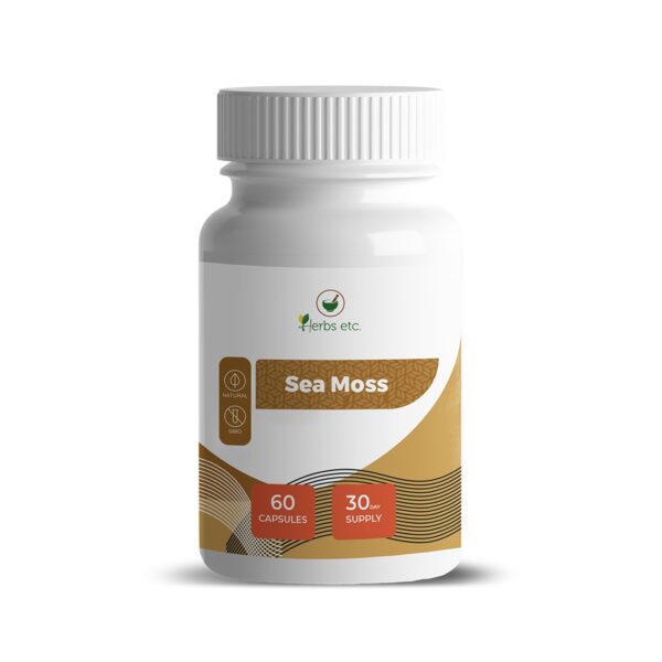 Supplement Product Design Template Sea Moss